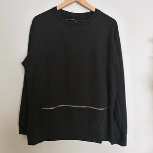 Universal Standard Equator Zip Trim Sweater